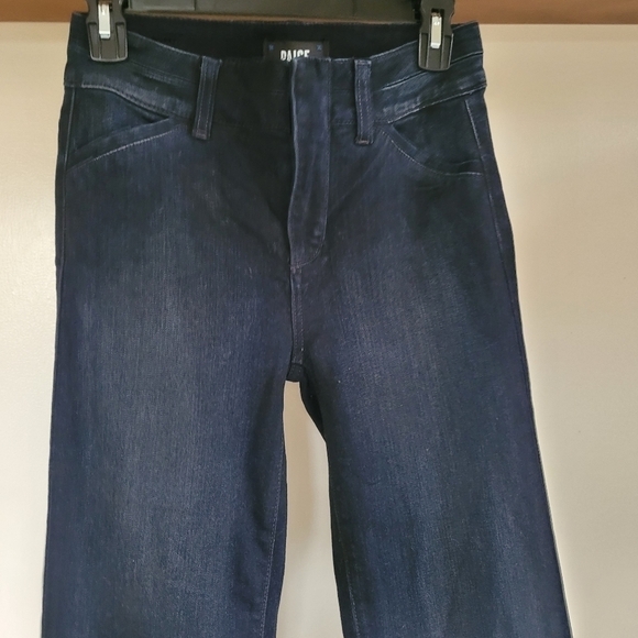 Paige Blake High-Rise Straight Leg Stunner Luxe Coating jeans Size 26 - Picture 6 of 16